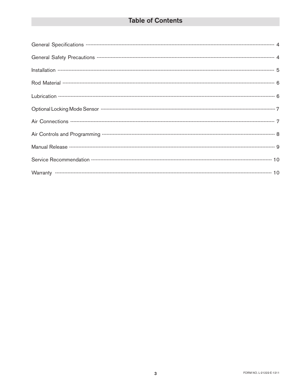 Nexen Rod Locks 966195 User Manual | Page 3 / 10