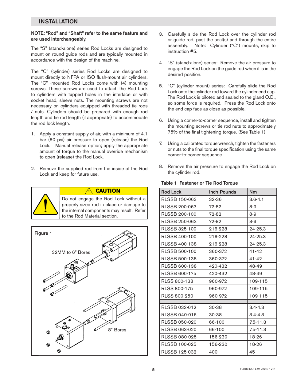 Nexen Rod Locks 966195 User Manual | Page 5 / 10