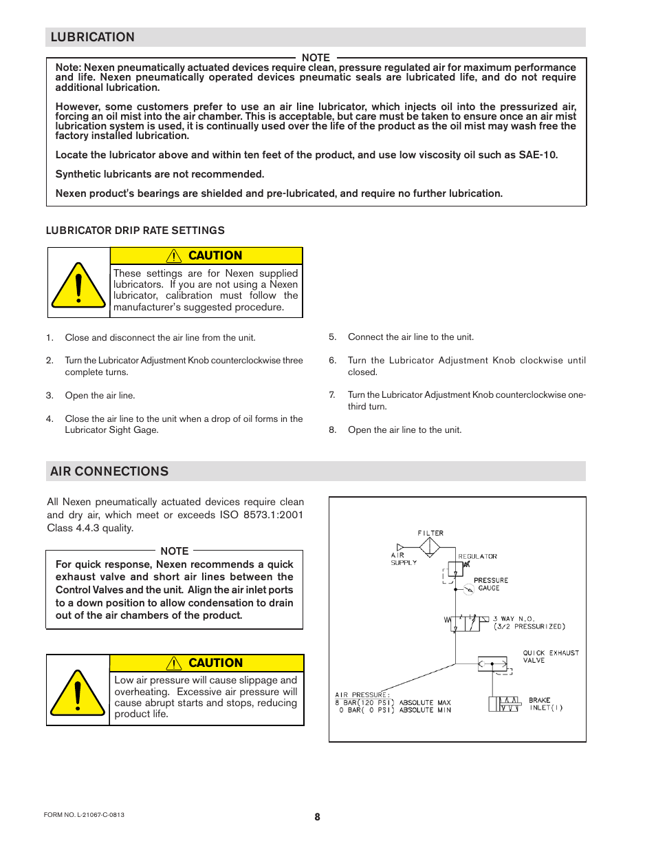 Nexen SBPA05 964950 User Manual | Page 8 / 13