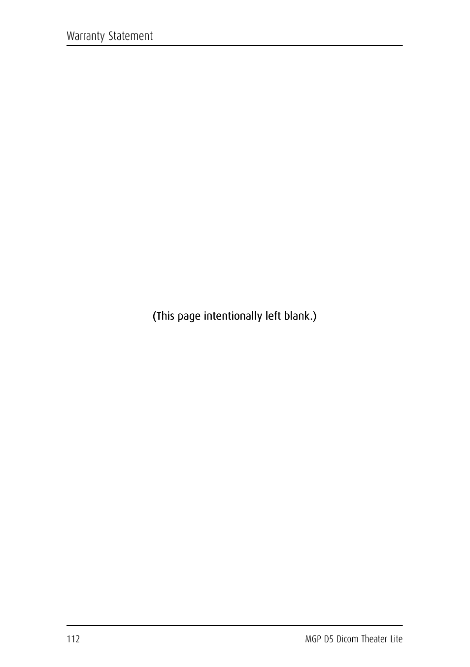 Barco DICOM THEATER LITE MGP D5 User Manual | Page 111 / 116