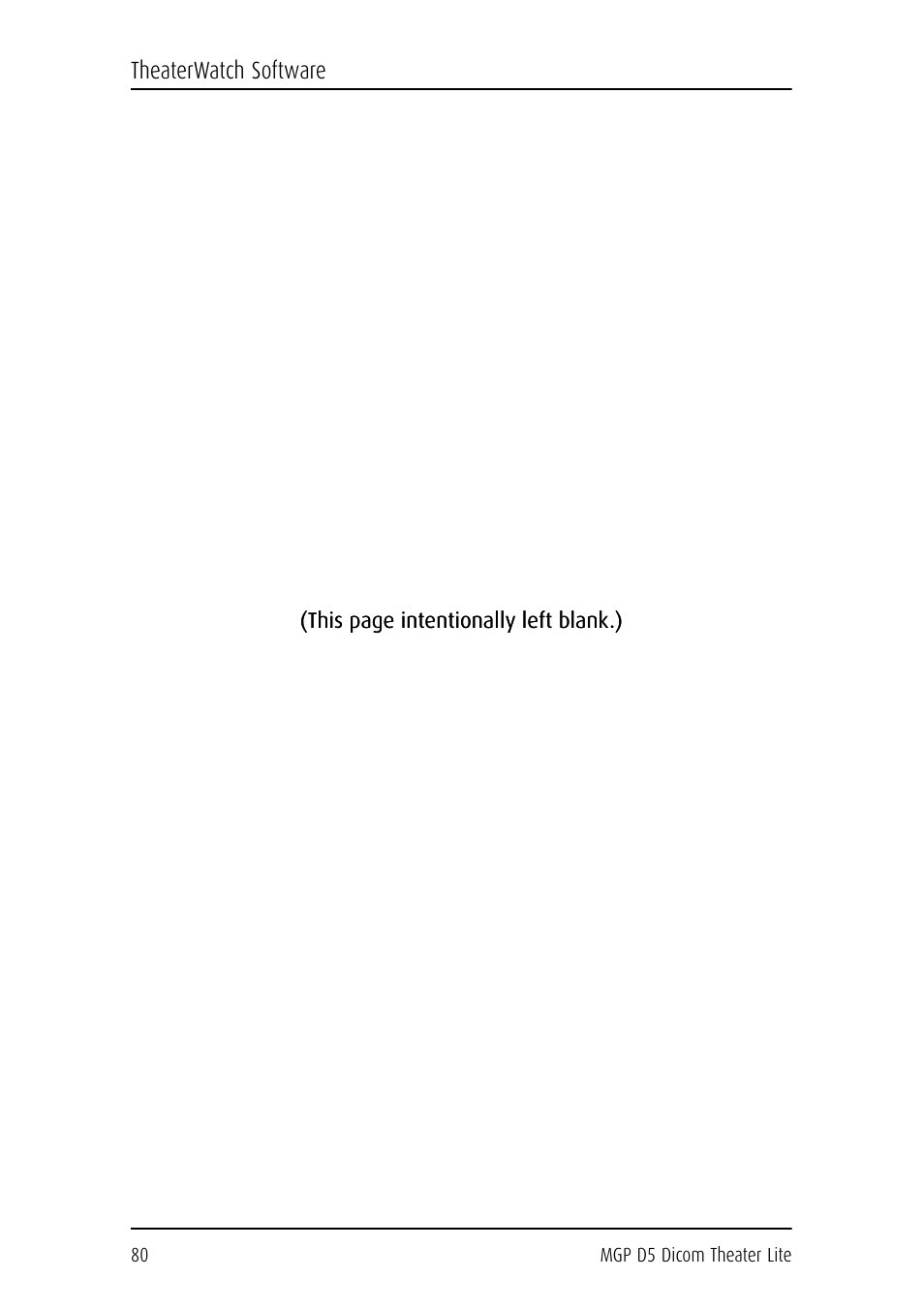 Barco DICOM THEATER LITE MGP D5 User Manual | Page 79 / 116