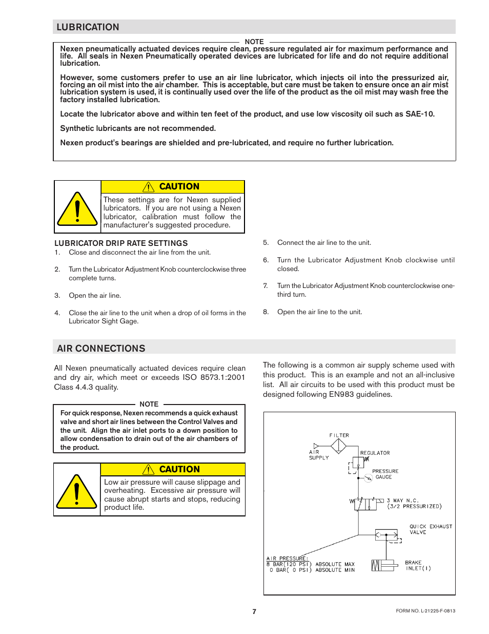 Nexen BSB07 965040 User Manual | Page 7 / 13