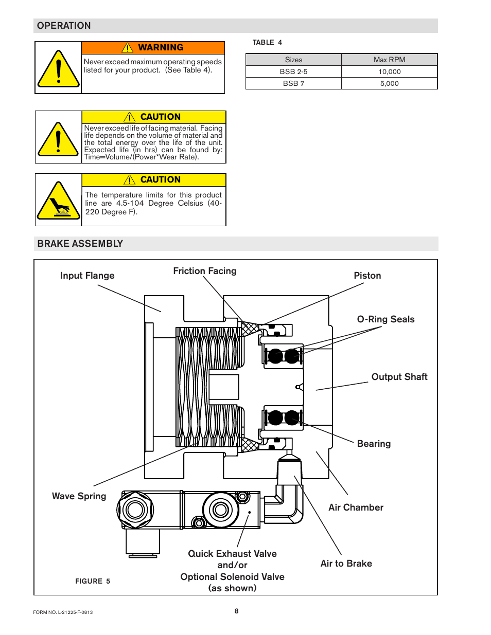 Nexen BSB07 965040 User Manual | Page 8 / 13