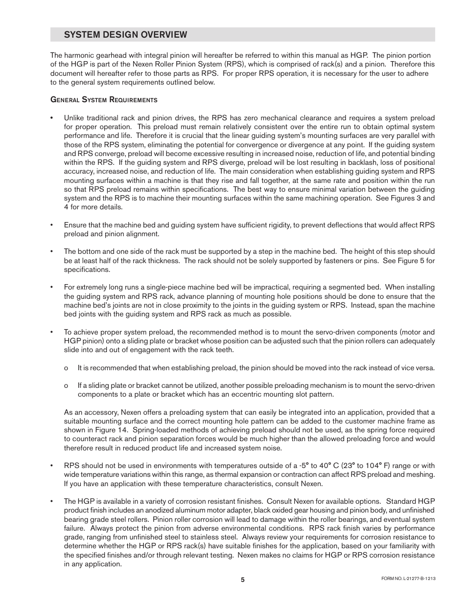 Nexen HGP25 969053 User Manual | Page 5 / 16