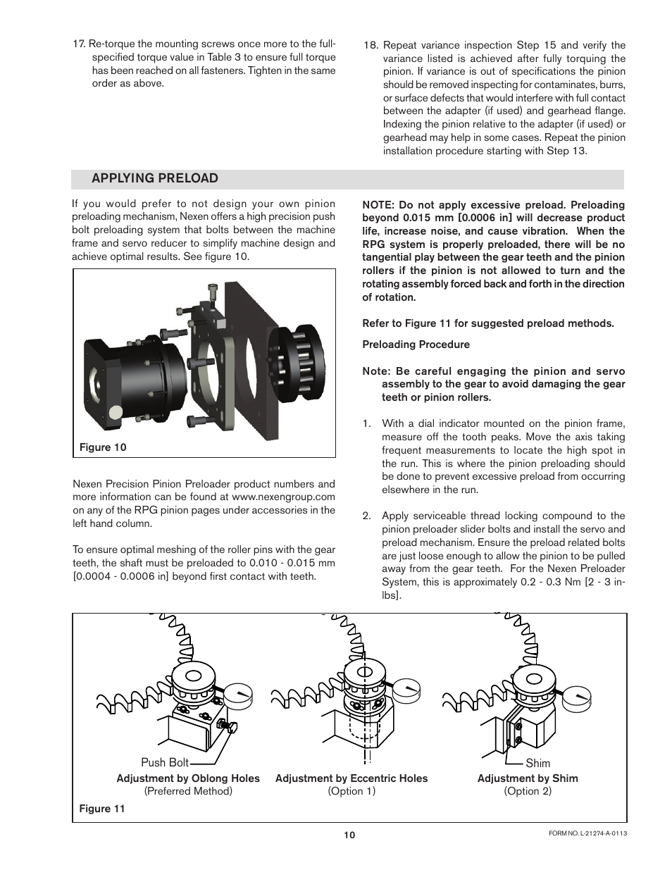 Nexen PRD1100 966902 User Manual | Page 10 / 13