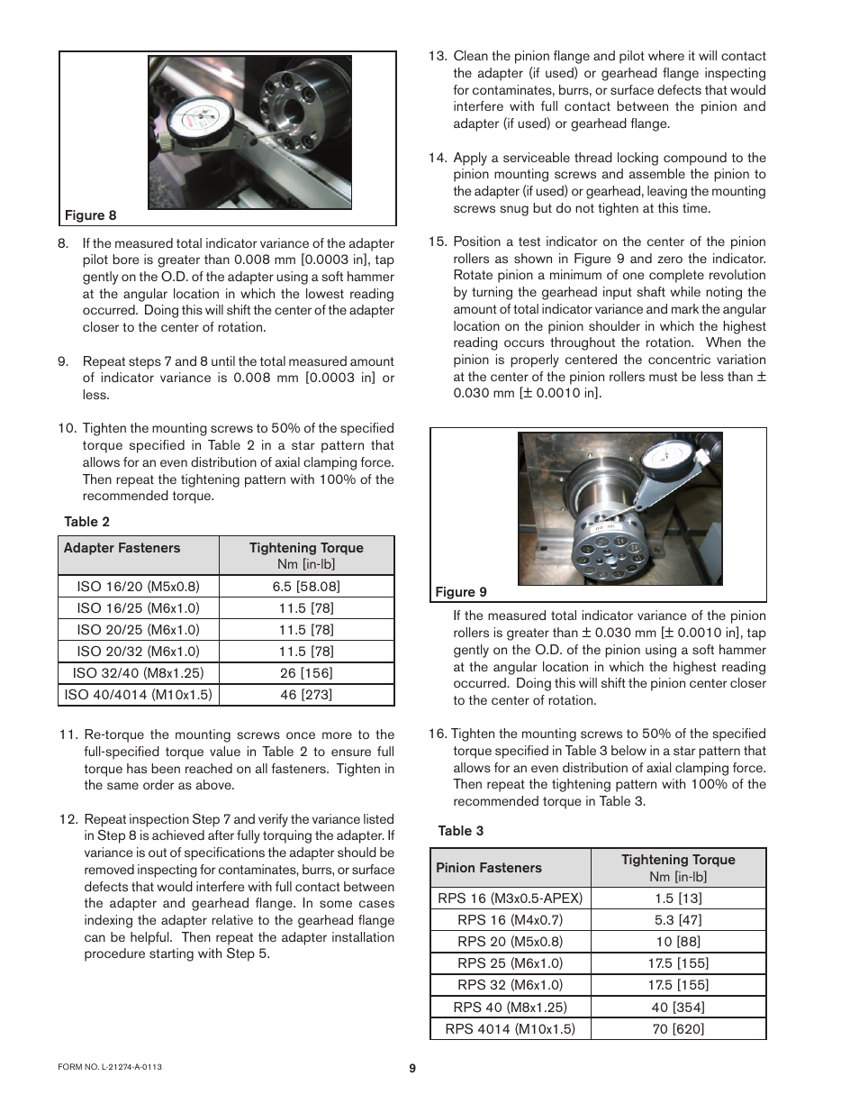 Nexen PRD1100 966902 User Manual | Page 9 / 13