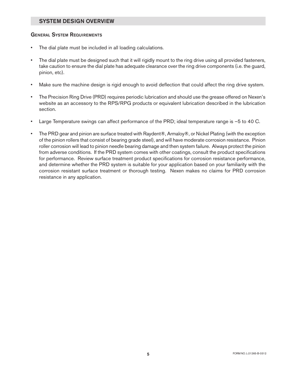 Nexen PRD750 966901 User Manual | Page 5 / 10