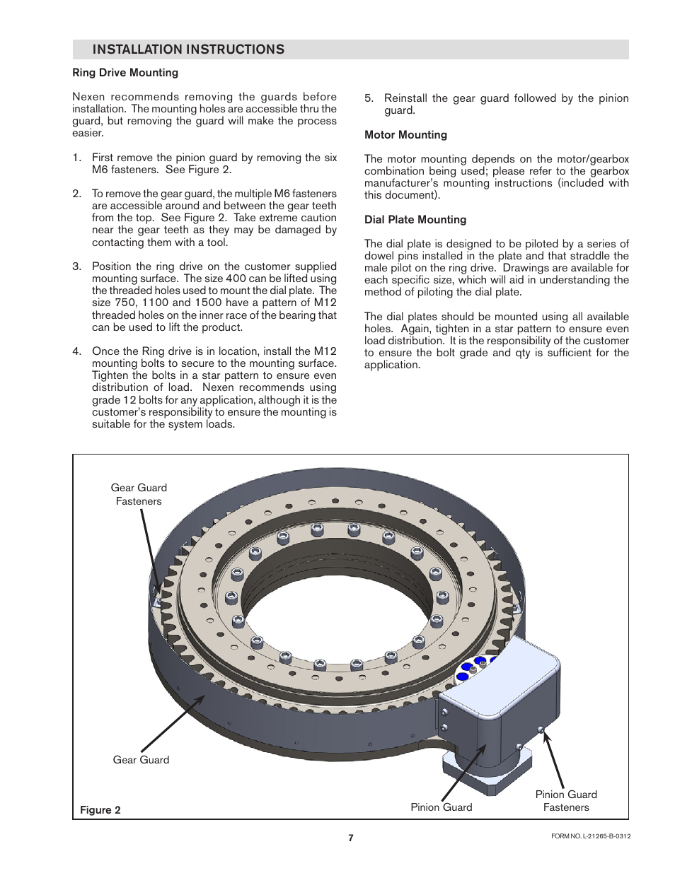 Nexen PRD750 966901 User Manual | Page 7 / 10