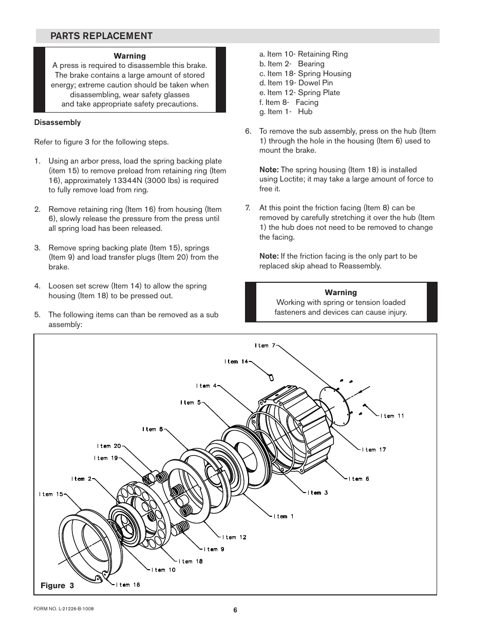 Nexen I300 965502 User Manual | Page 6 / 9