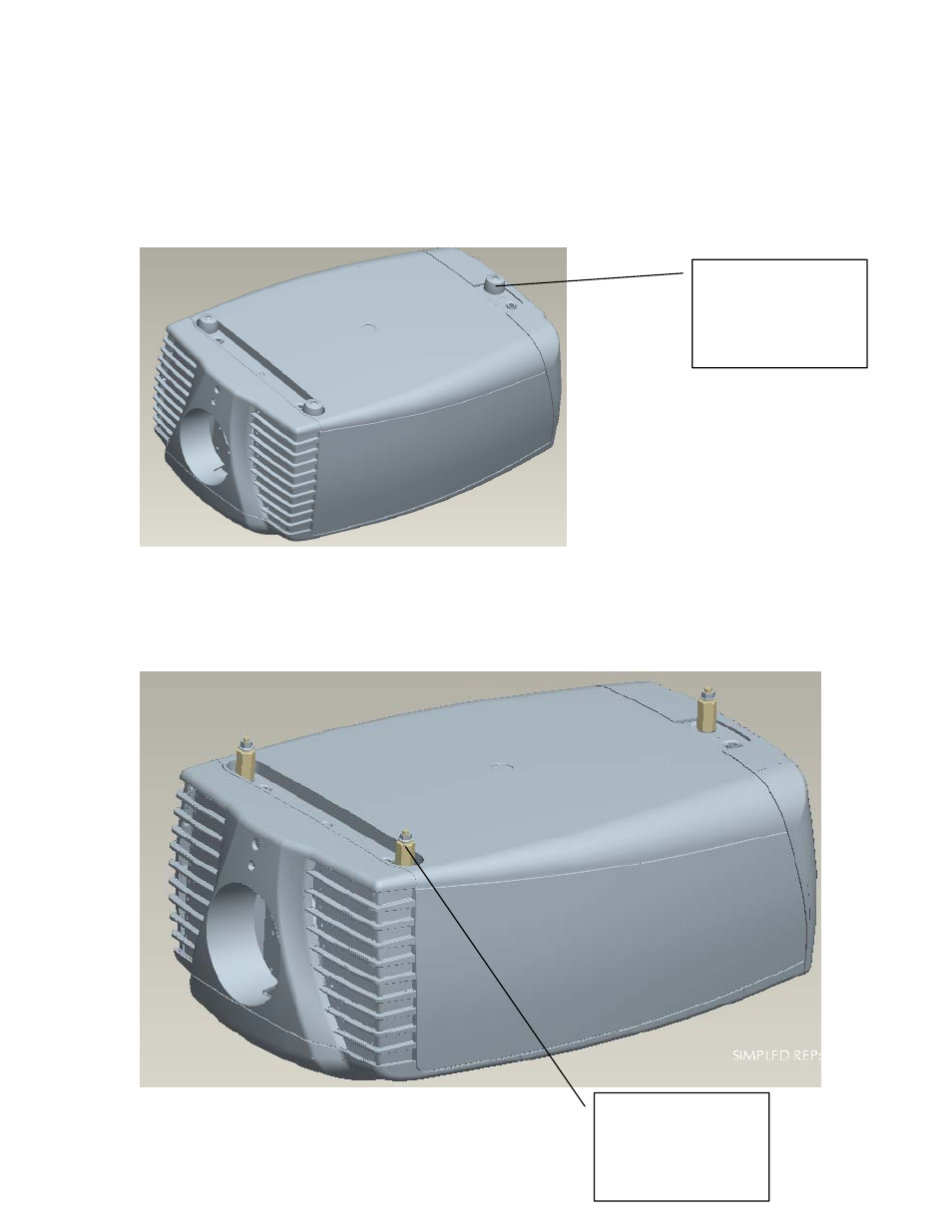 Projector preparation | Barco R 9849999 User Manual | Page 8 / 18