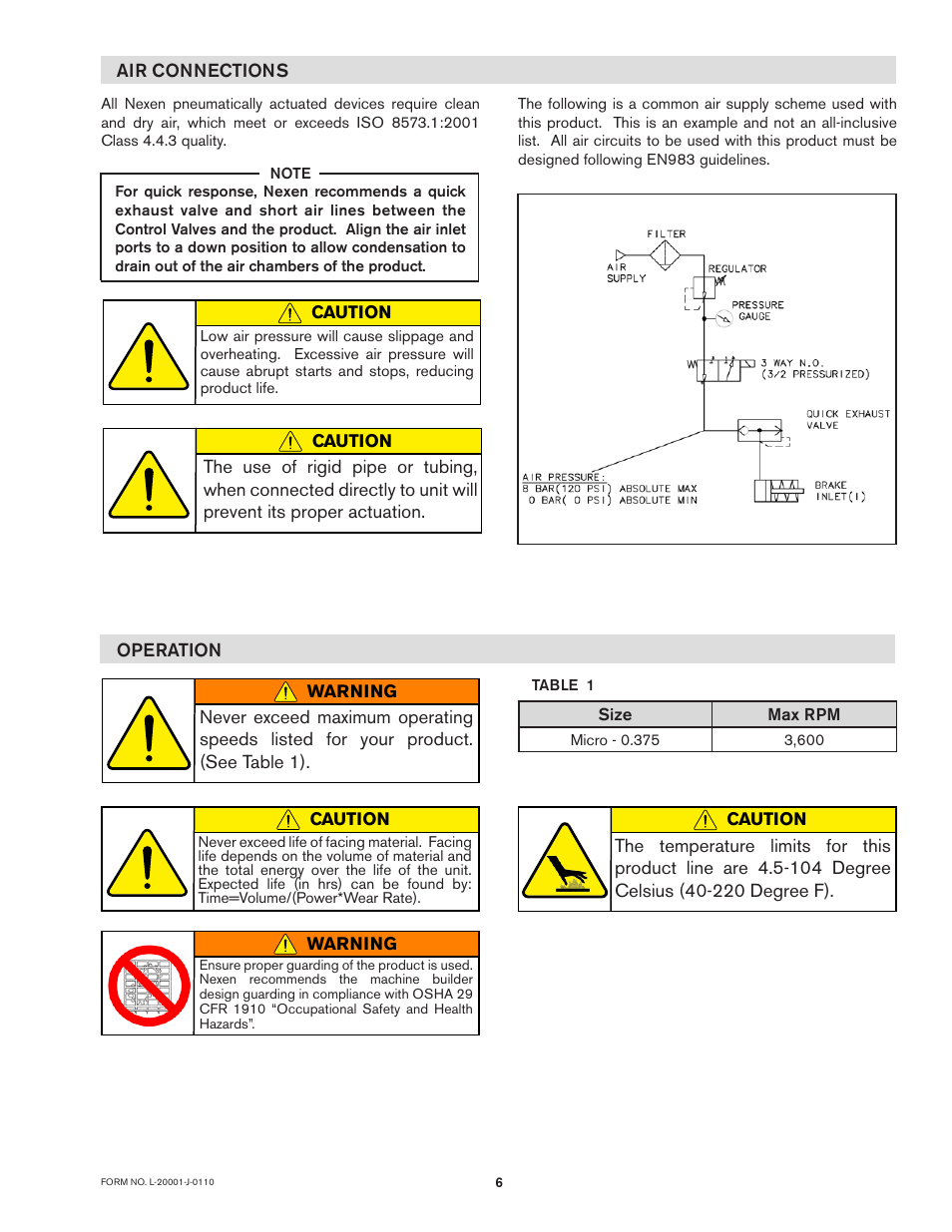 Nexen Micro 856800 User Manual | Page 6 / 9