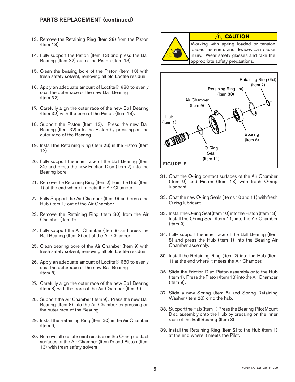 Nexen B-275 802874 User Manual | Page 9 / 12