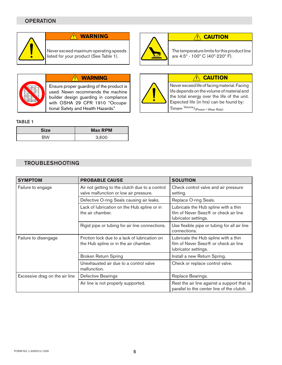 Nexen BWB 846805 User Manual | Page 8 / 11