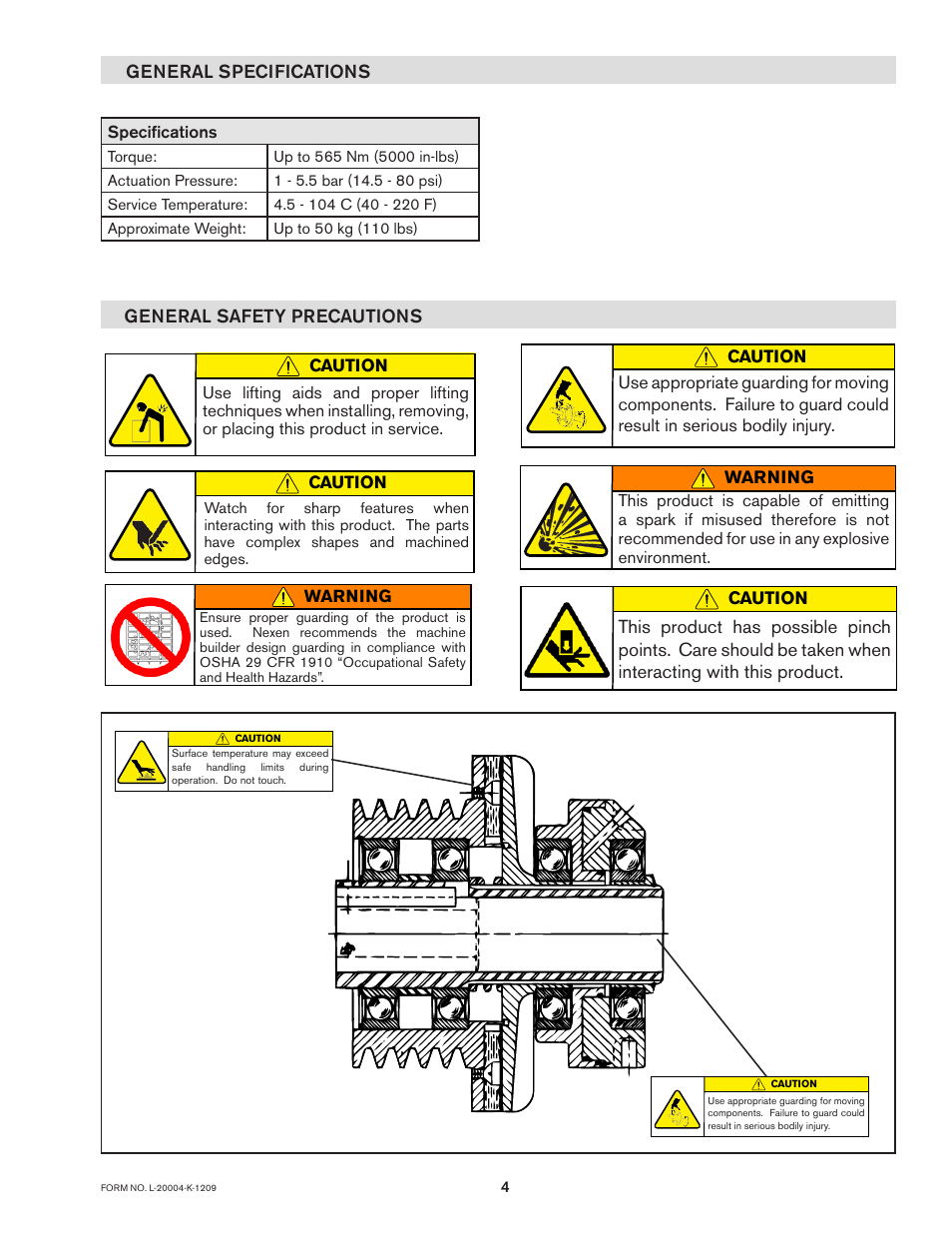 Nexen XHW 848200 User Manual | Page 4 / 10