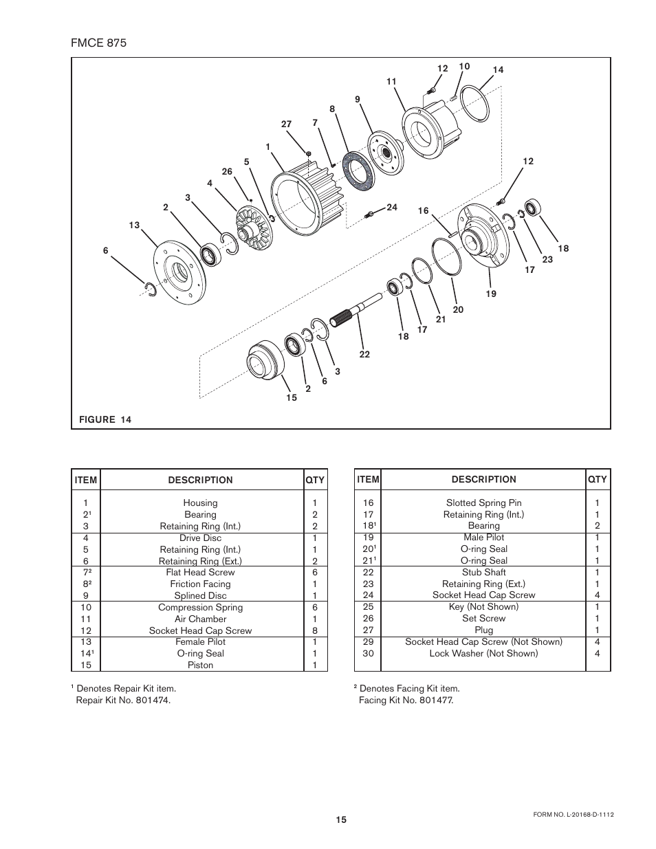 Nexen FMCE-875 801474 User Manual | Page 15 / 19