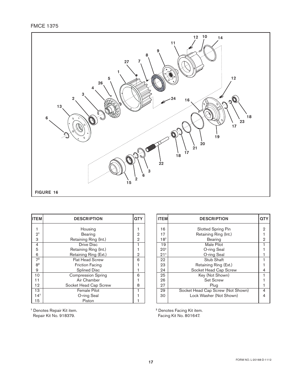 Nexen FMCE-875 801474 User Manual | Page 17 / 19