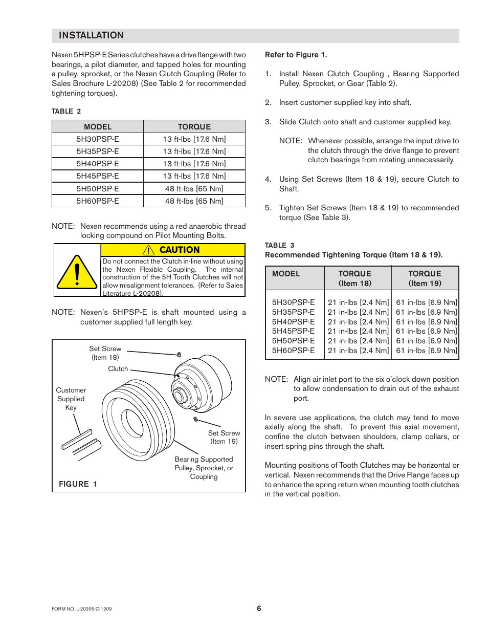 Nexen 5H60PSP-E 913059 User Manual | Page 6 / 15