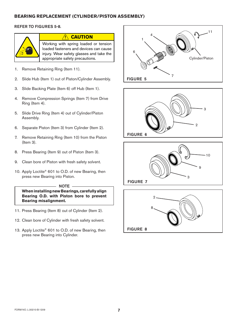 Caution | Nexen 5H20P-E 911317 User Manual | Page 10 / 13