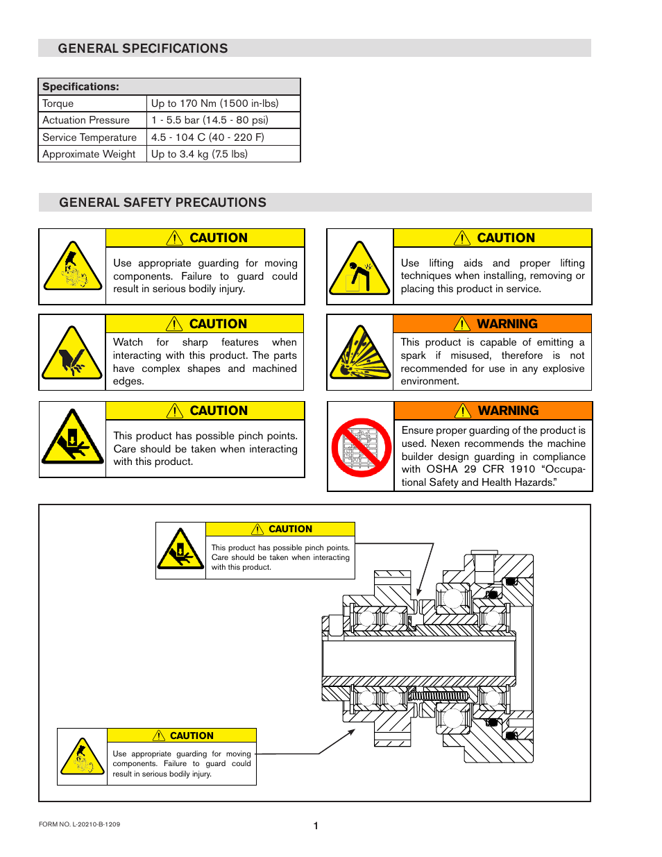 Nexen 5H20P-E 911317 User Manual | Page 4 / 13