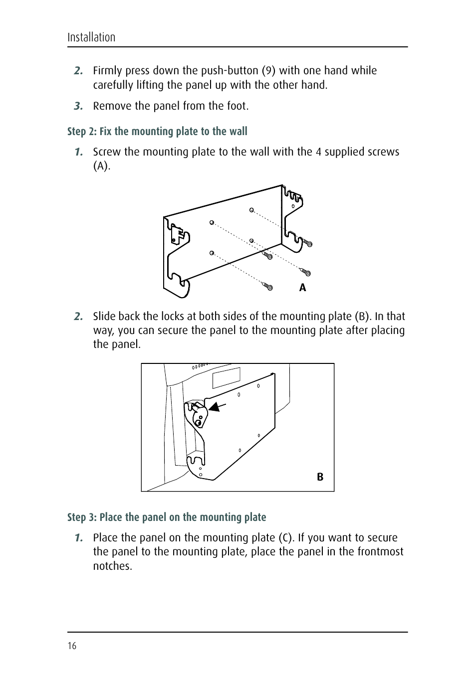 Barco MFCD 1219 (TS) User Manual | Page 16 / 36