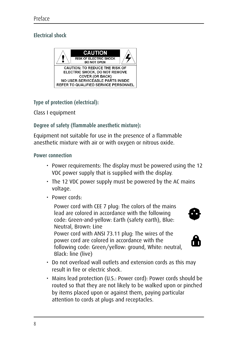 Barco MFCD 1219 (TS) User Manual | Page 8 / 36