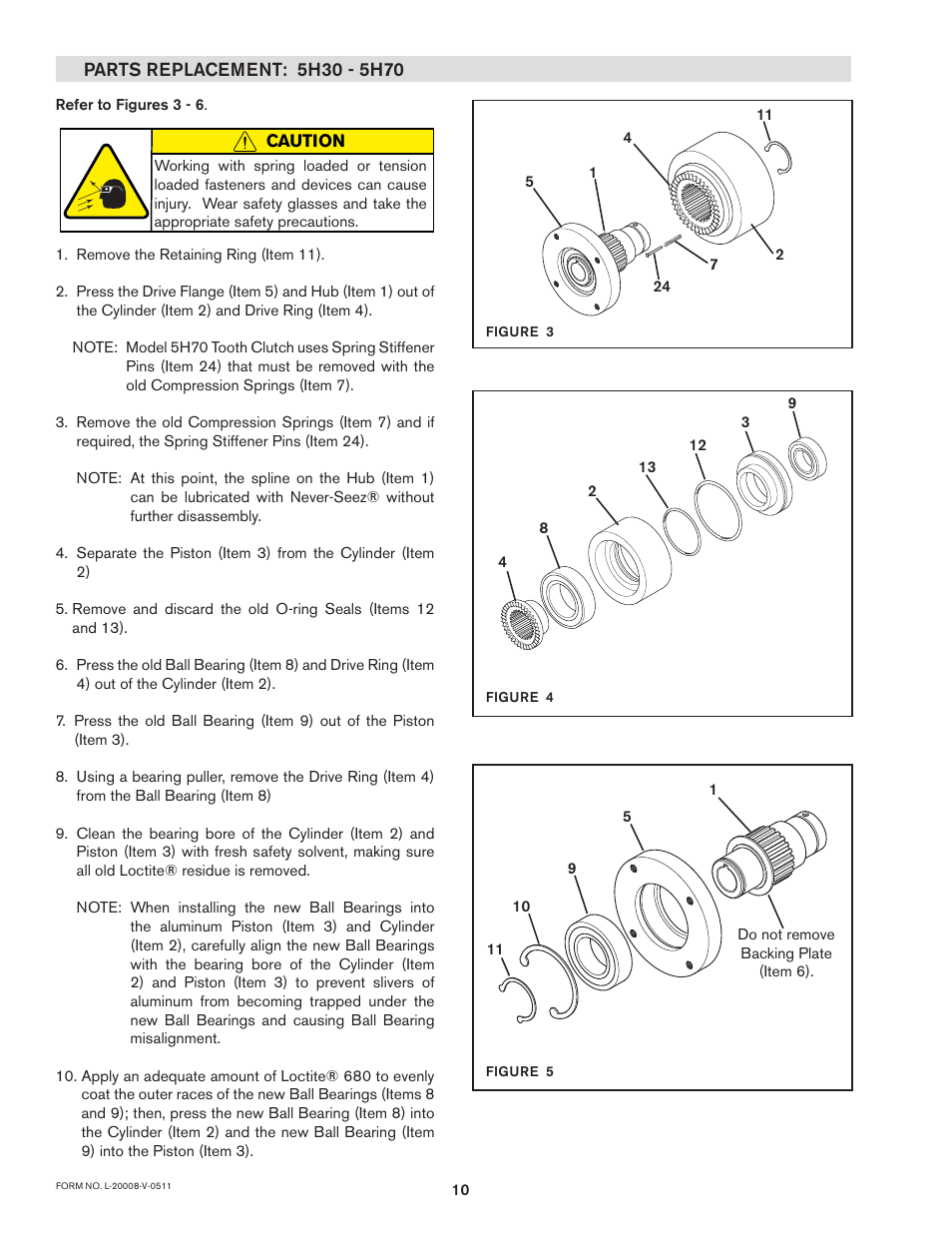 Nexen 5H70P 917500 User Manual | Page 10 / 23