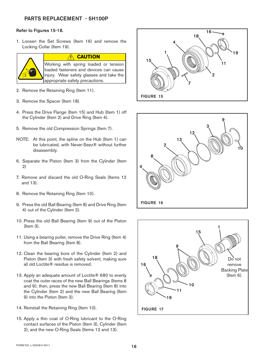 Nexen 5H70P 917500 User Manual | Page 16 / 23