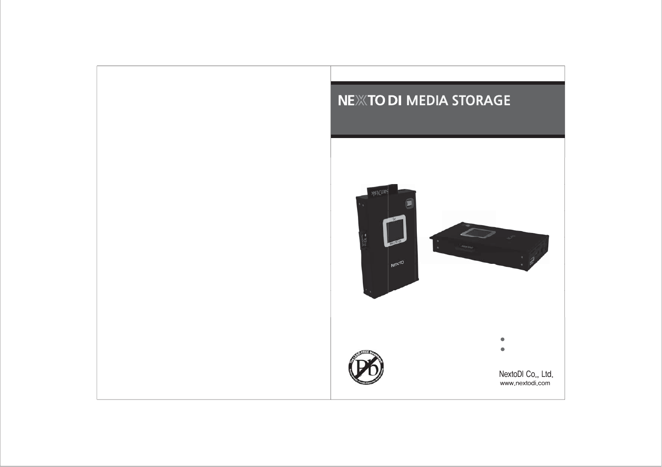 NextoDI ND2901 User Manual | 23 pages