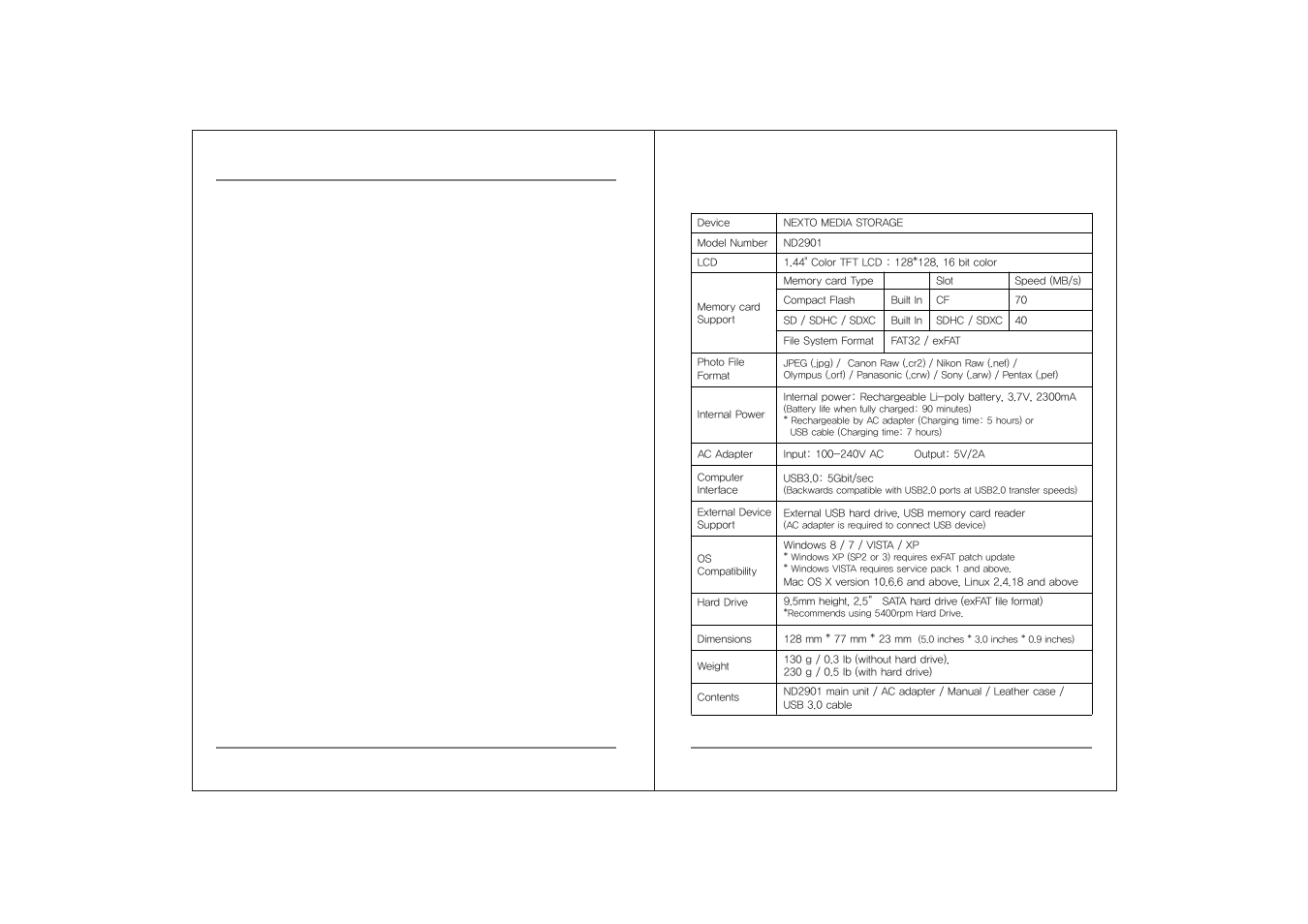 NextoDI ND2901 User Manual | Page 23 / 23