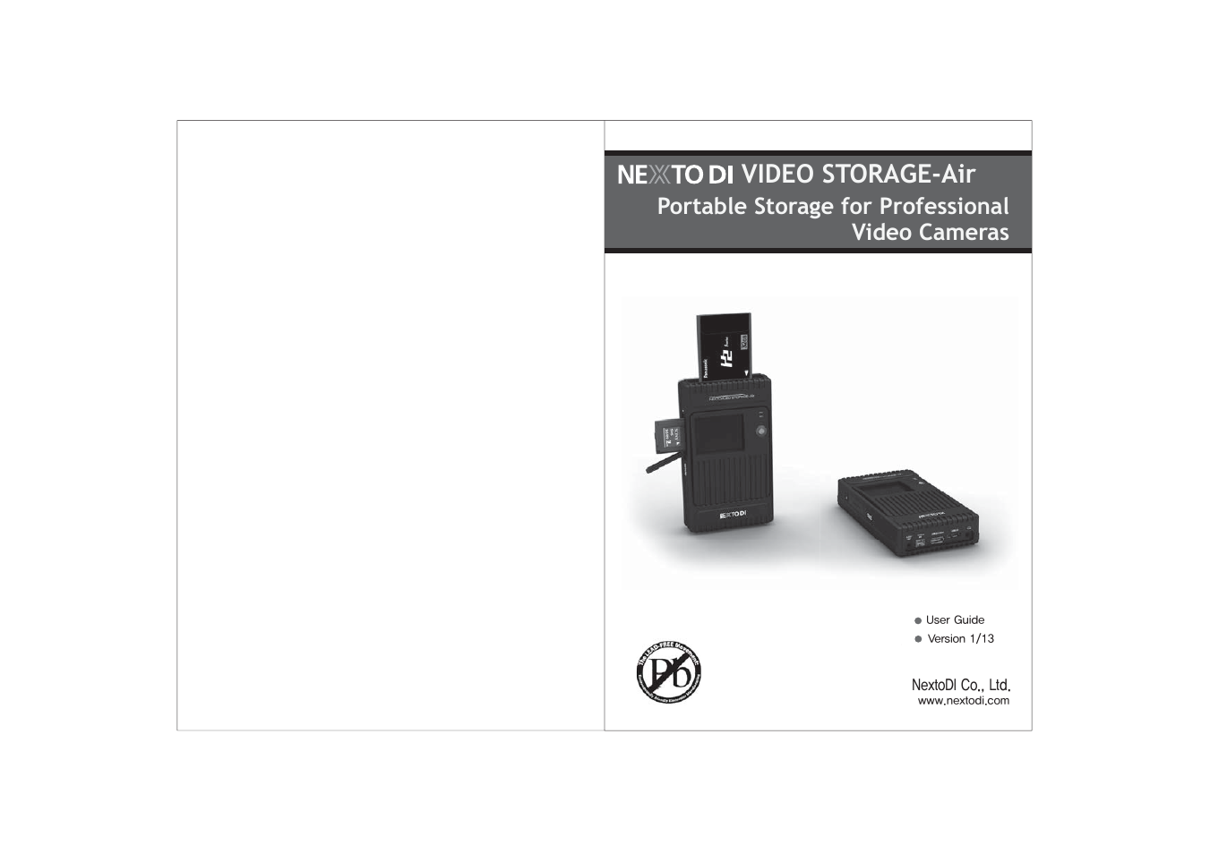 NextoDI NVS2825 User Manual | 35 pages