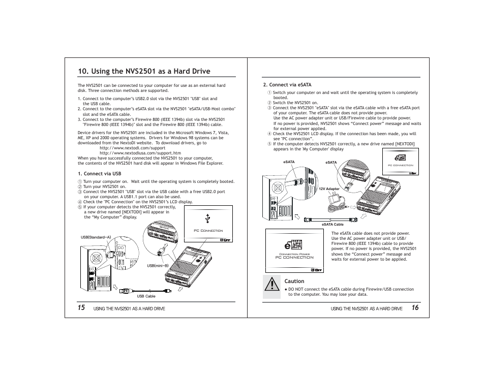 NextoDI NVS2501 User Manual | Page 11 / 34