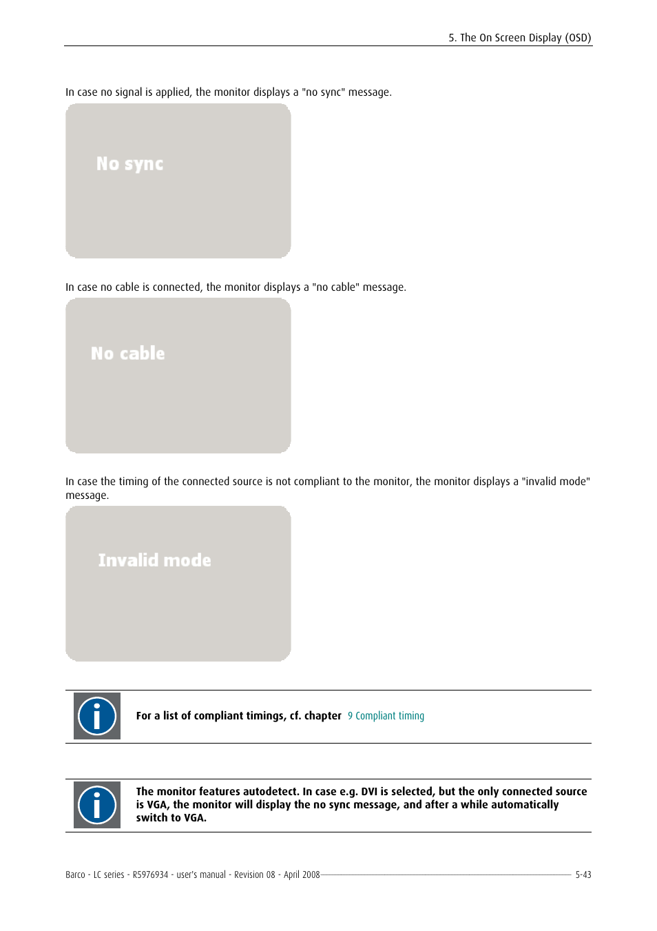 Barco R5976934 User Manual | Page 85 / 144