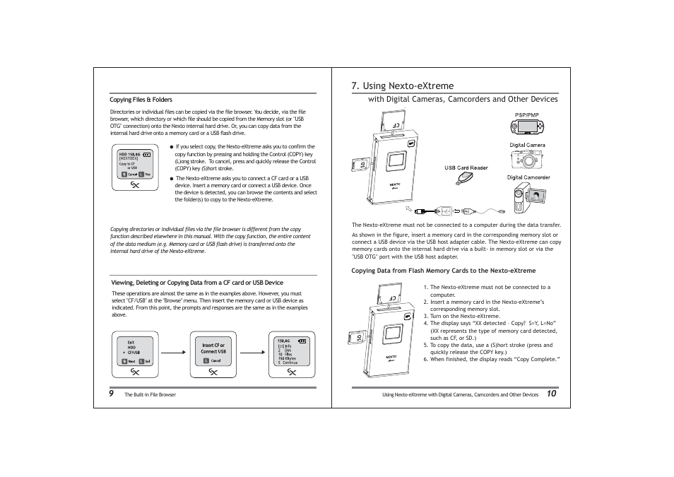 Using nexto-extreme | NextoDI ND2700 User Manual | Page 7 / 17