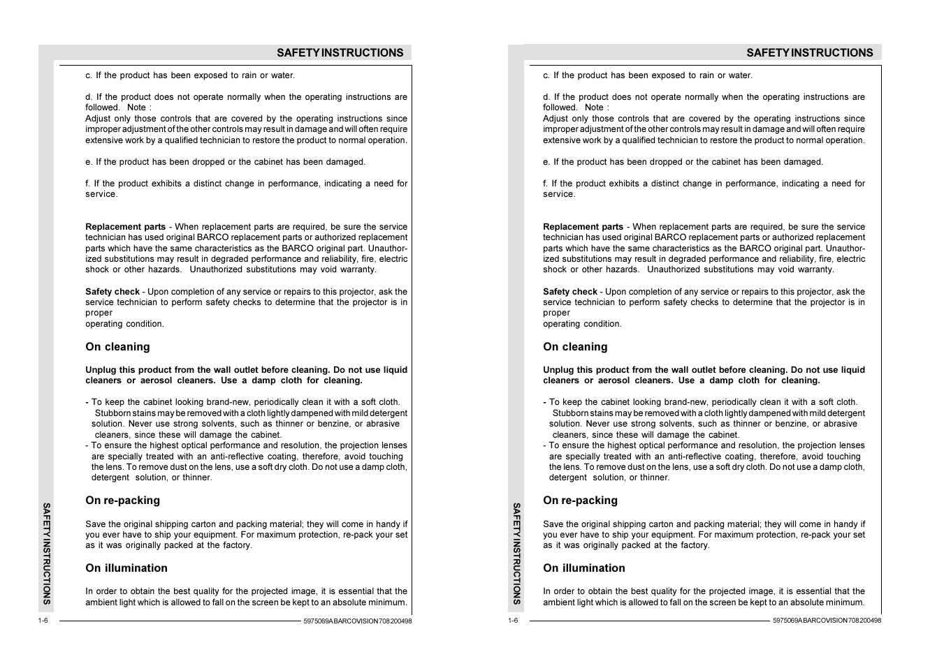 Barco R9002327 User Manual | Page 9 / 55