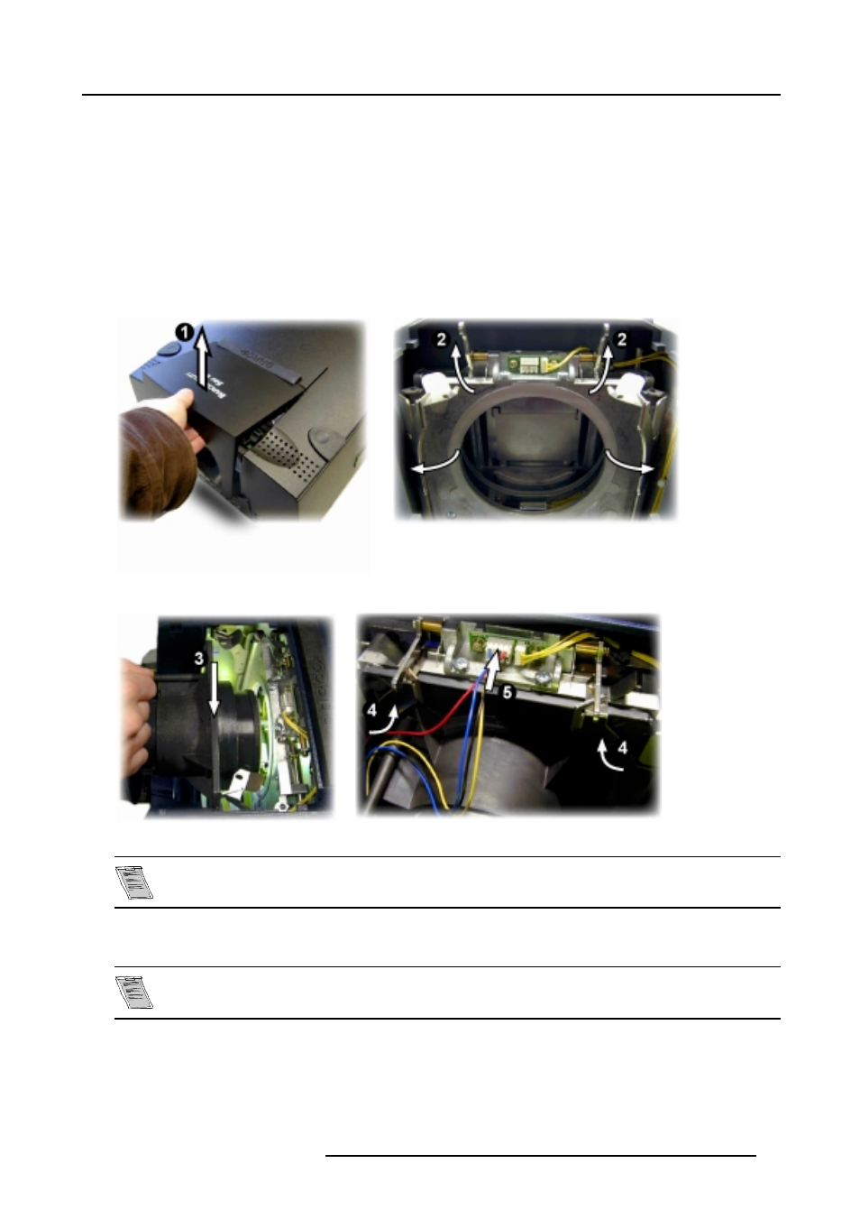4 lens installation, 5 cleaning the lens, 13 2.3.5 cleaning the lens | Lens installation, Cleaning the lens | Barco R9001960 User Manual | Page 17 / 127