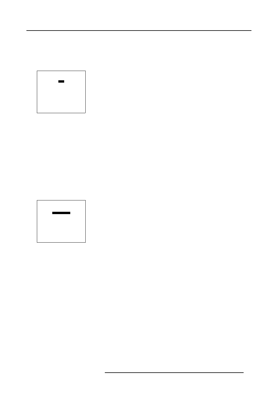 5 side keystone, 6 blanking, 59 7.5.6 blanking | Side keystone, Blanking, Random access size adjustment, 5 side keystone what can be done, Aligning the keystone, 6 blanking what can be done, Which blanking adjustments are available | Barco R9001960 User Manual | Page 63 / 127