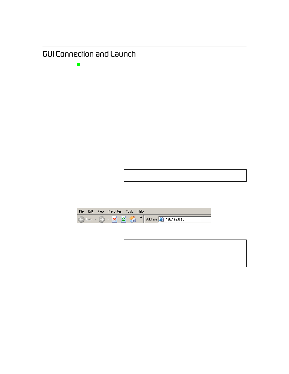 Gui connection and launch, Drf=`зеейенбзе=~ез=i~мееь, Gui operations | Barco DCS-200 User Manual | Page 104 / 170
