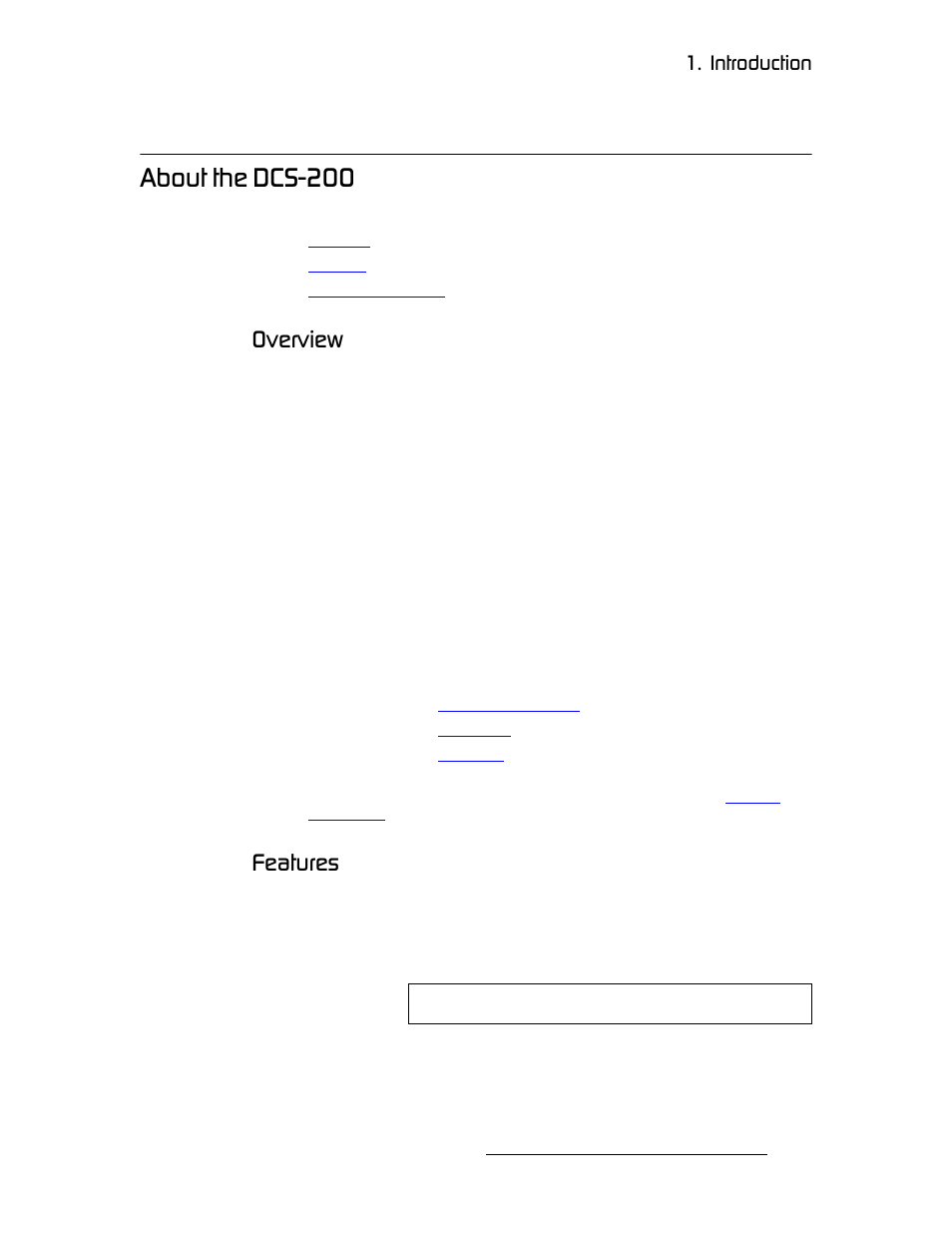About the dcs-200, Overview, Features | Overview features, Дзмн=ньй=a`pjomm, Lîéêîáéï, Cй~нмкйл, Nk==fåíêççìåíáçå | Barco DCS-200 User Manual | Page 15 / 170