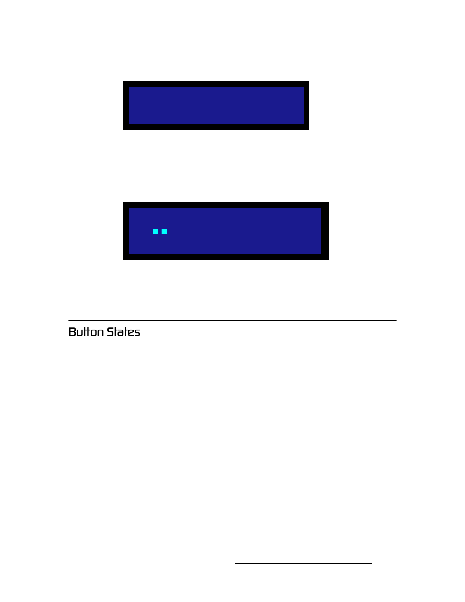 Button states, Мннзе=pн~нйл | Barco DCS-200 User Manual | Page 35 / 170