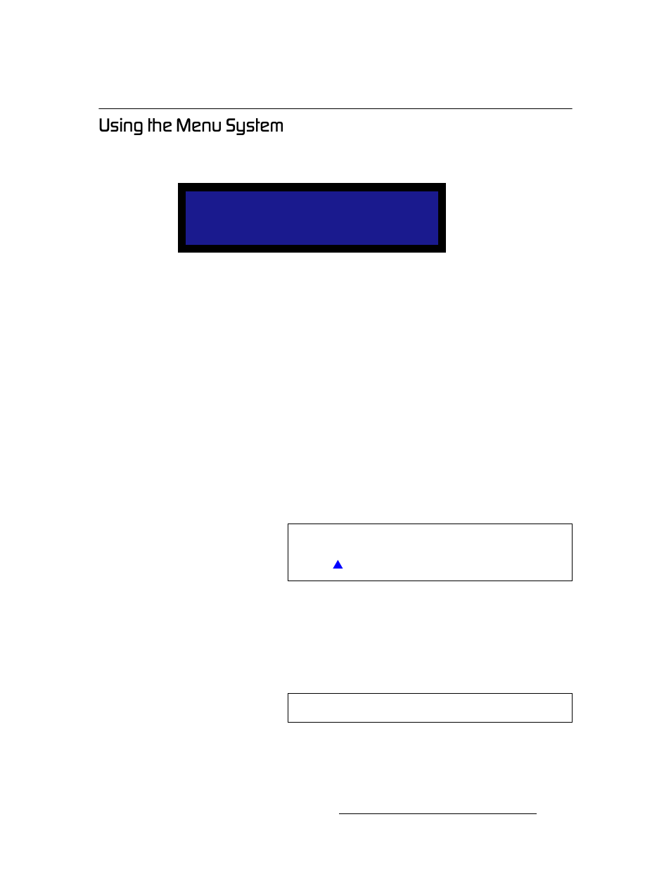 Using the menu system, Rëáåö=íüé=jéåì=póëíéã | Barco DCS-200 User Manual | Page 39 / 170