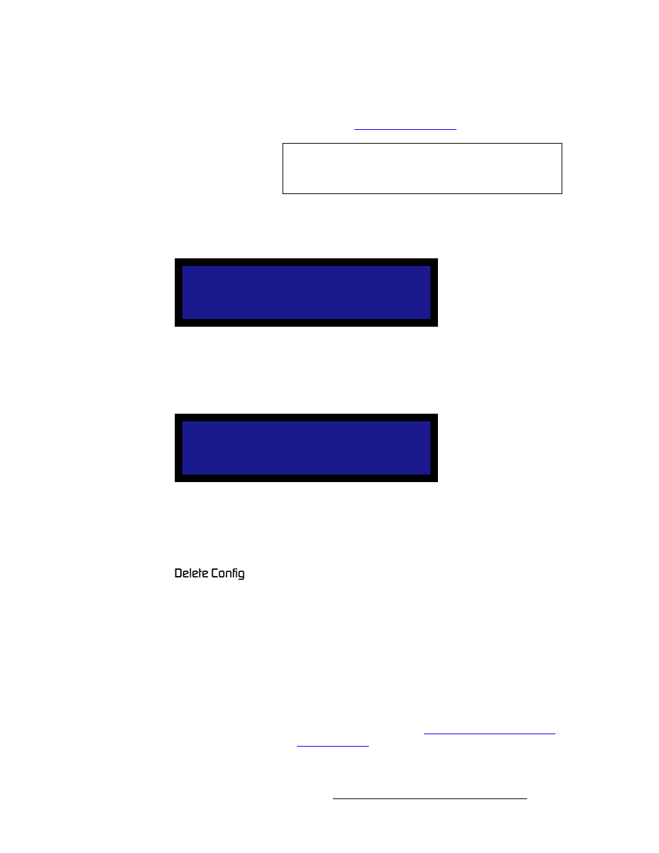 Delete config, Aéäéíé=`зесбц, Operation | Barco DCS-200 User Manual | Page 65 / 170