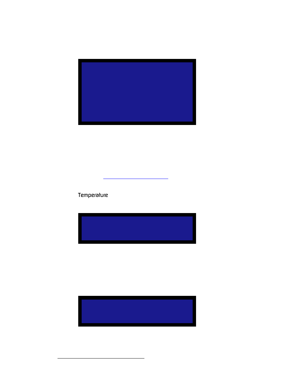 Temperature | Barco DCS-200 User Manual | Page 80 / 170