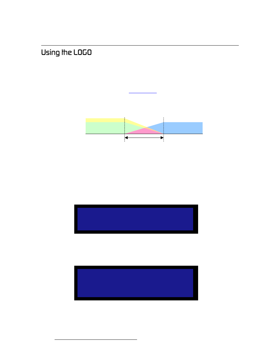 Using the logo, Using the, Logo | Rëáåö=íüé=ildl | Barco DCS-200 User Manual | Page 88 / 170