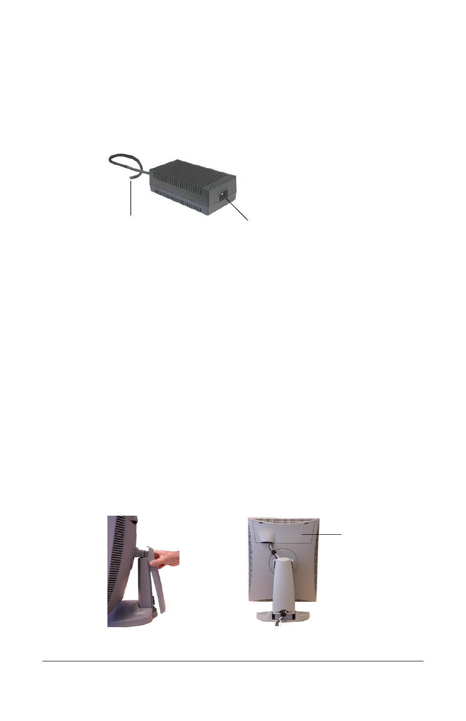 Routing the signal cables | Barco MFGD 2320 User Manual | Page 12 / 36