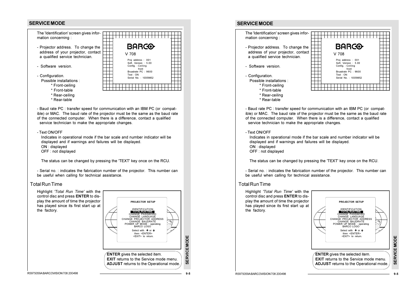 Barco R9002328 User Manual | Page 110 / 153