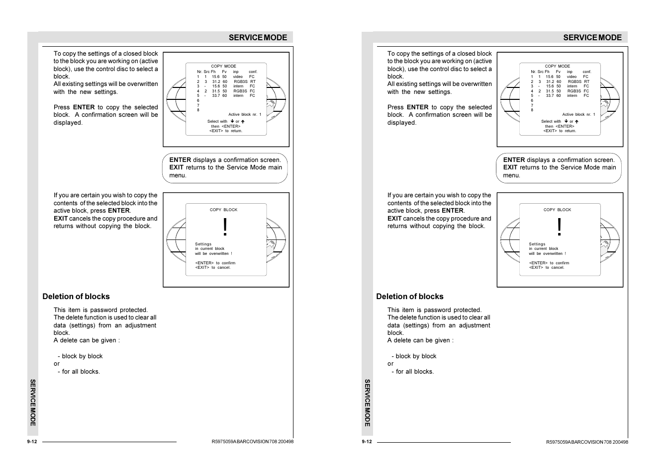 Barco R9002328 User Manual | Page 117 / 153