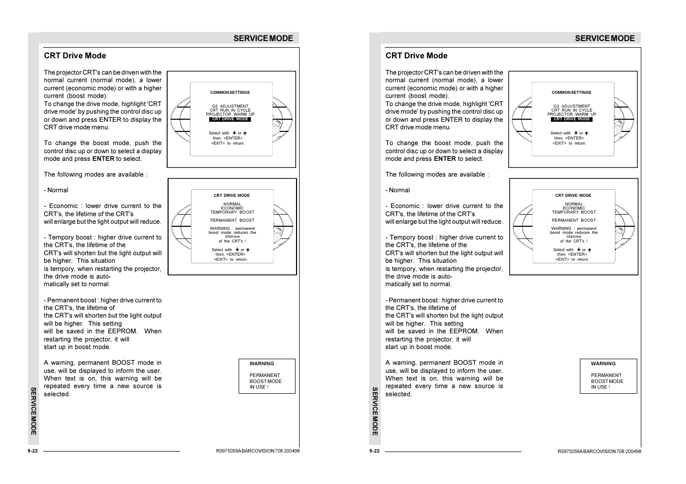 Barco R9002328 User Manual | Page 127 / 153