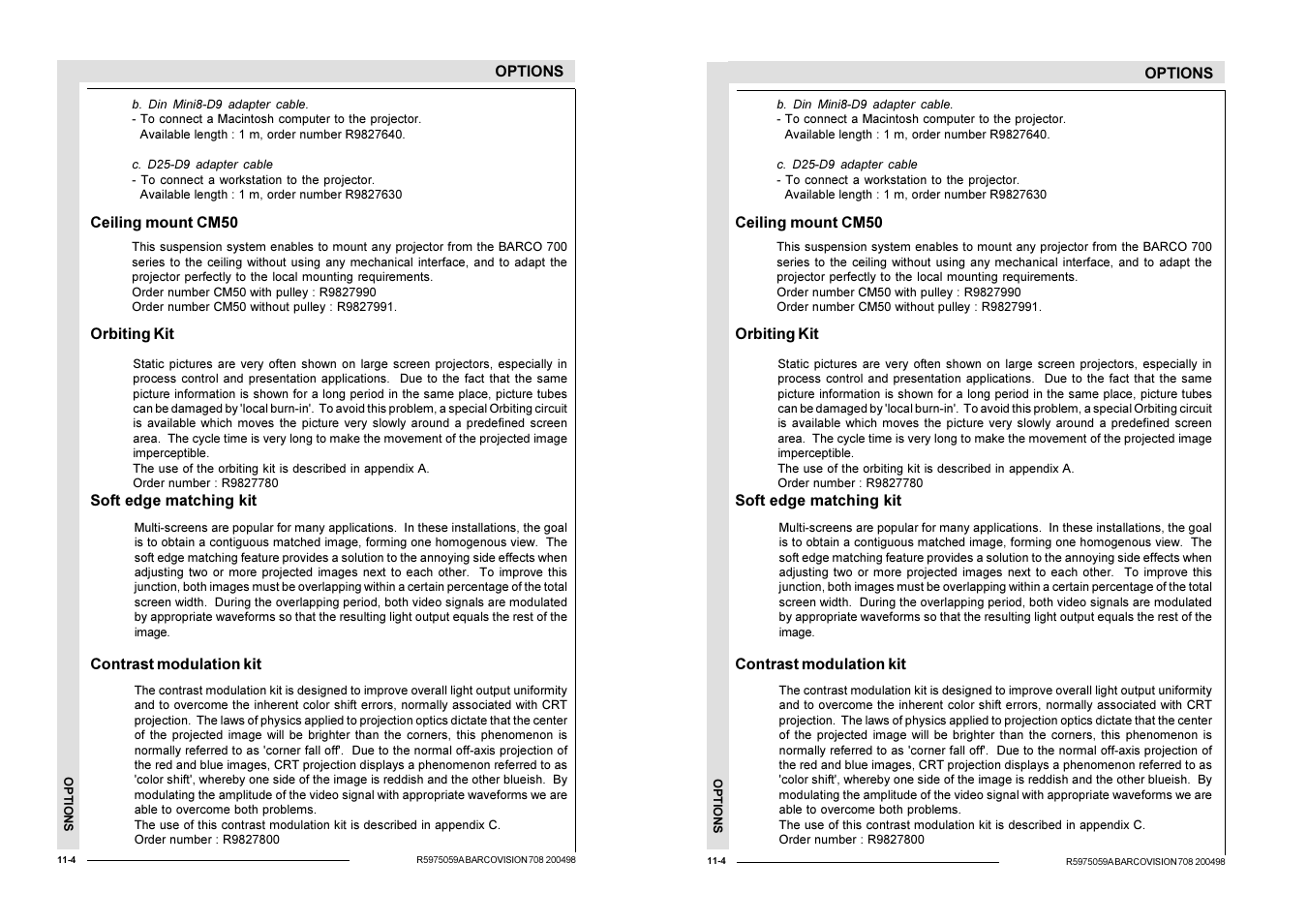 Barco R9002328 User Manual | Page 135 / 153