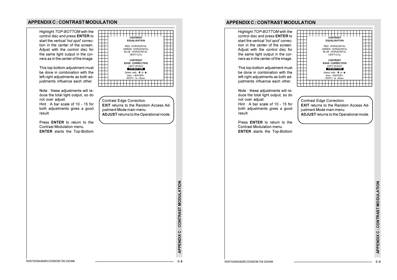 Barco R9002328 User Manual | Page 148 / 153