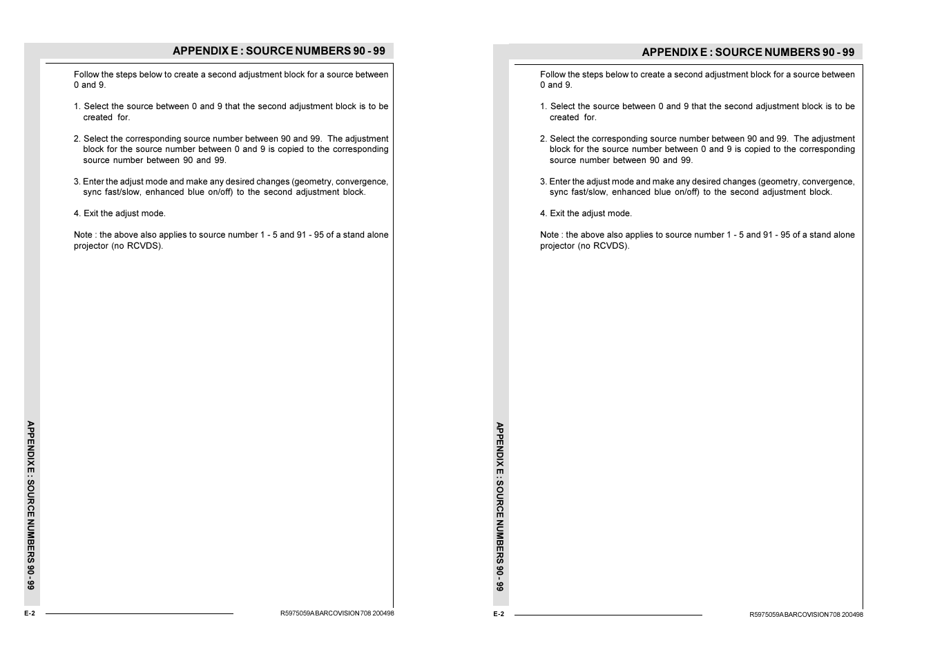 Barco R9002328 User Manual | Page 153 / 153